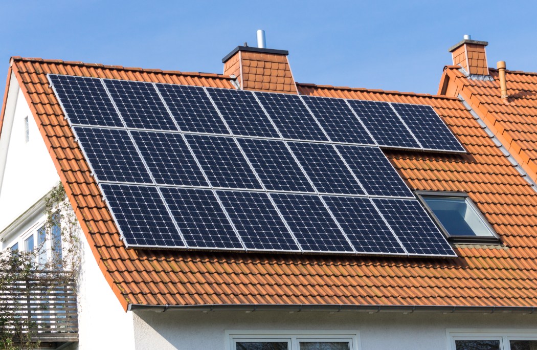Can households make use of solar panels?