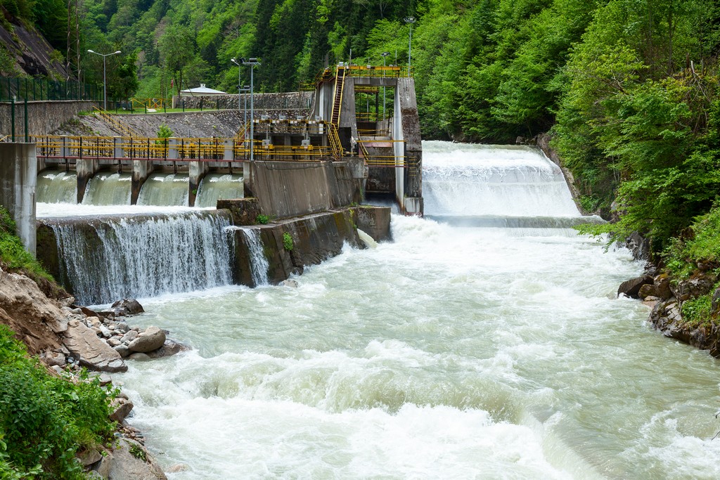 hydroelectric plants