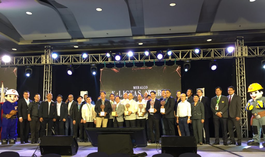 Marikina City, Wyeth among big winners in Meralco K-Ligtas Awards 