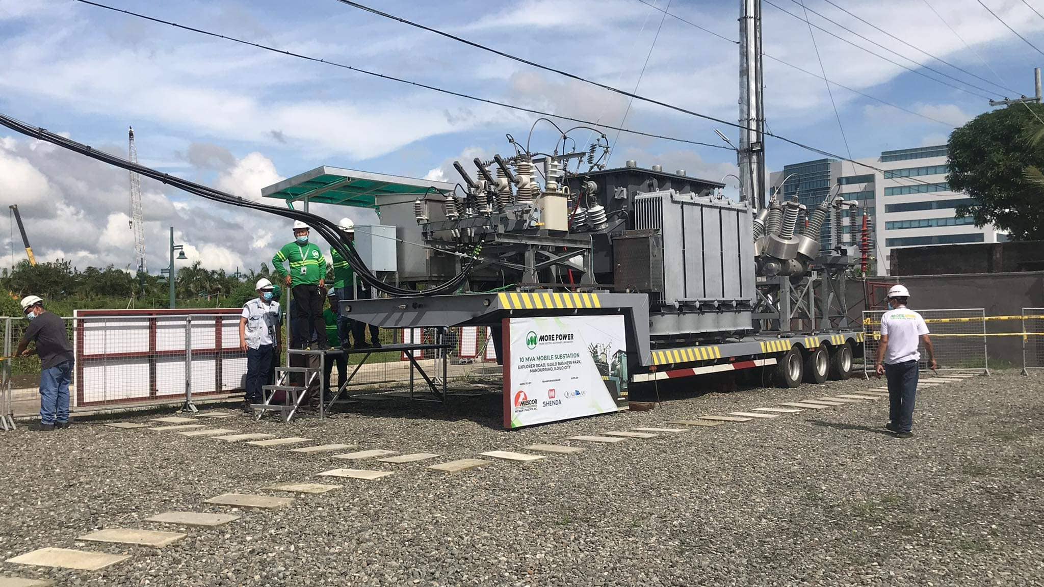 Razon-owned power utility jumpstarts Iloilo mobile substation
