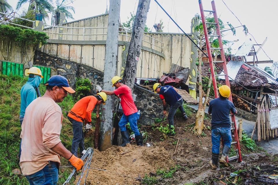 Power back in 36% of Bohol barangays