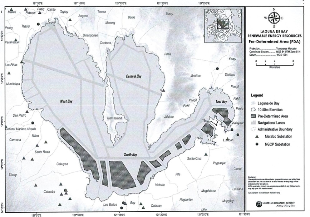 2K hectares of Laguna de Bay allotted for floating solar projects