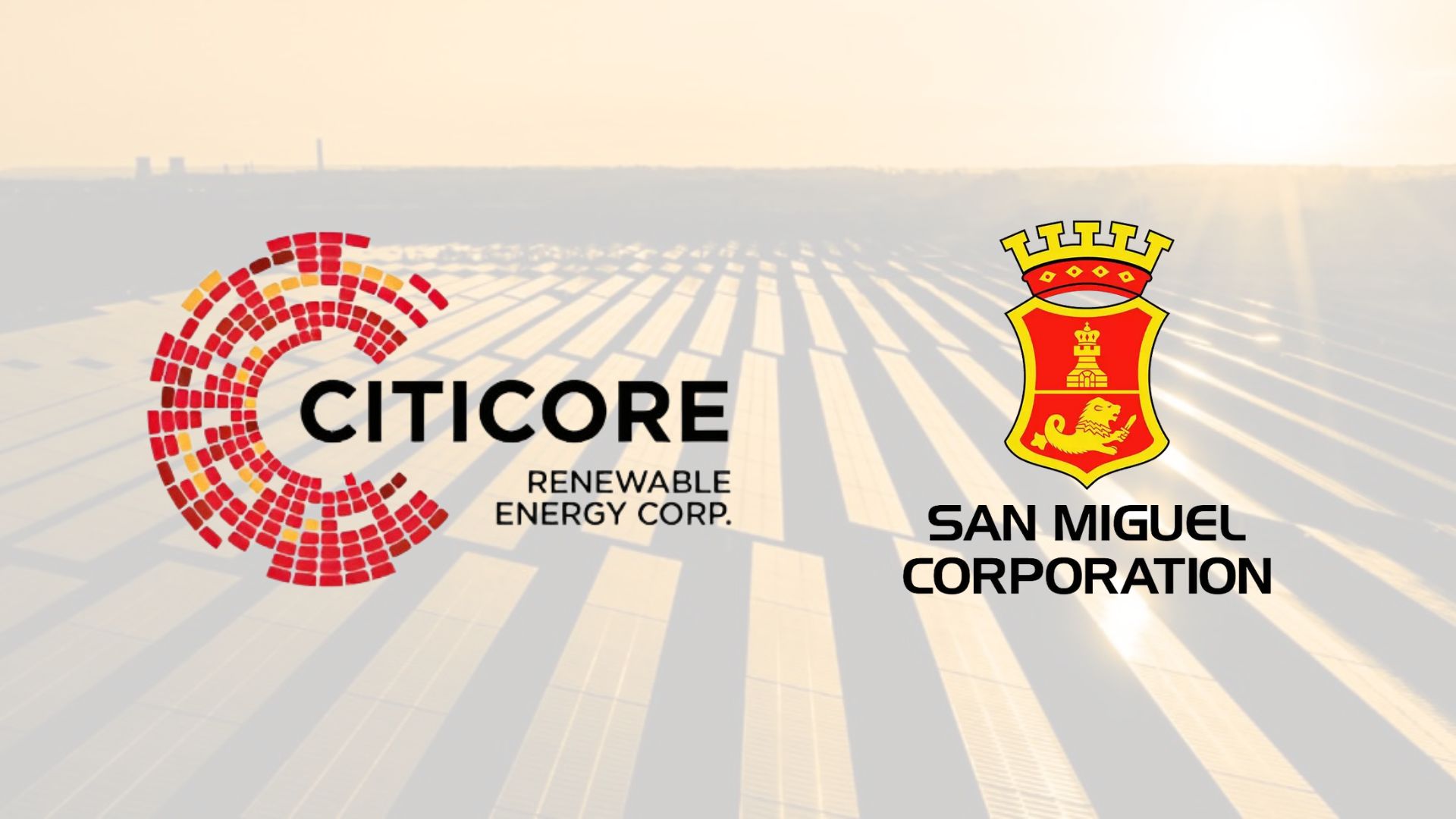 CREC, SMC Unit to establish 153 MW solar unit