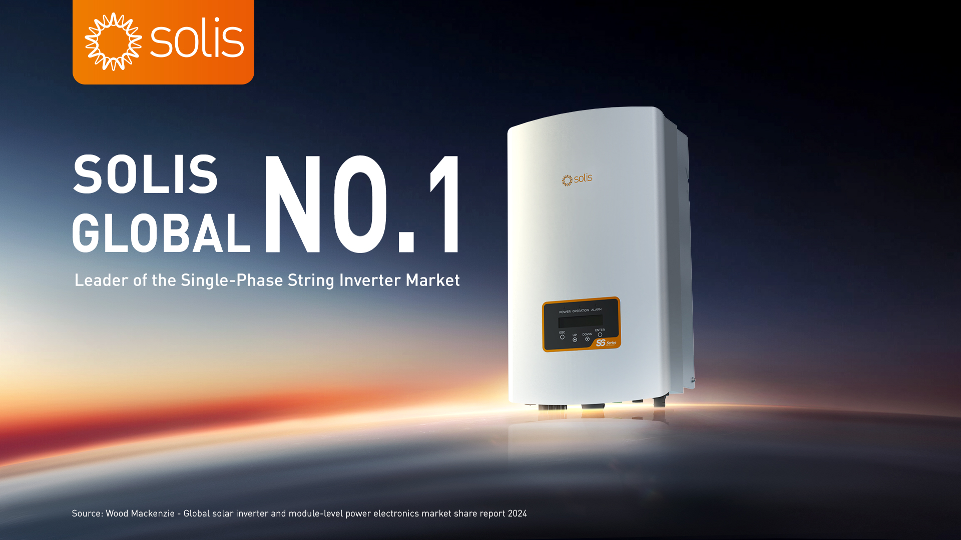 Solis secures #1 position in global residential inverter shipments