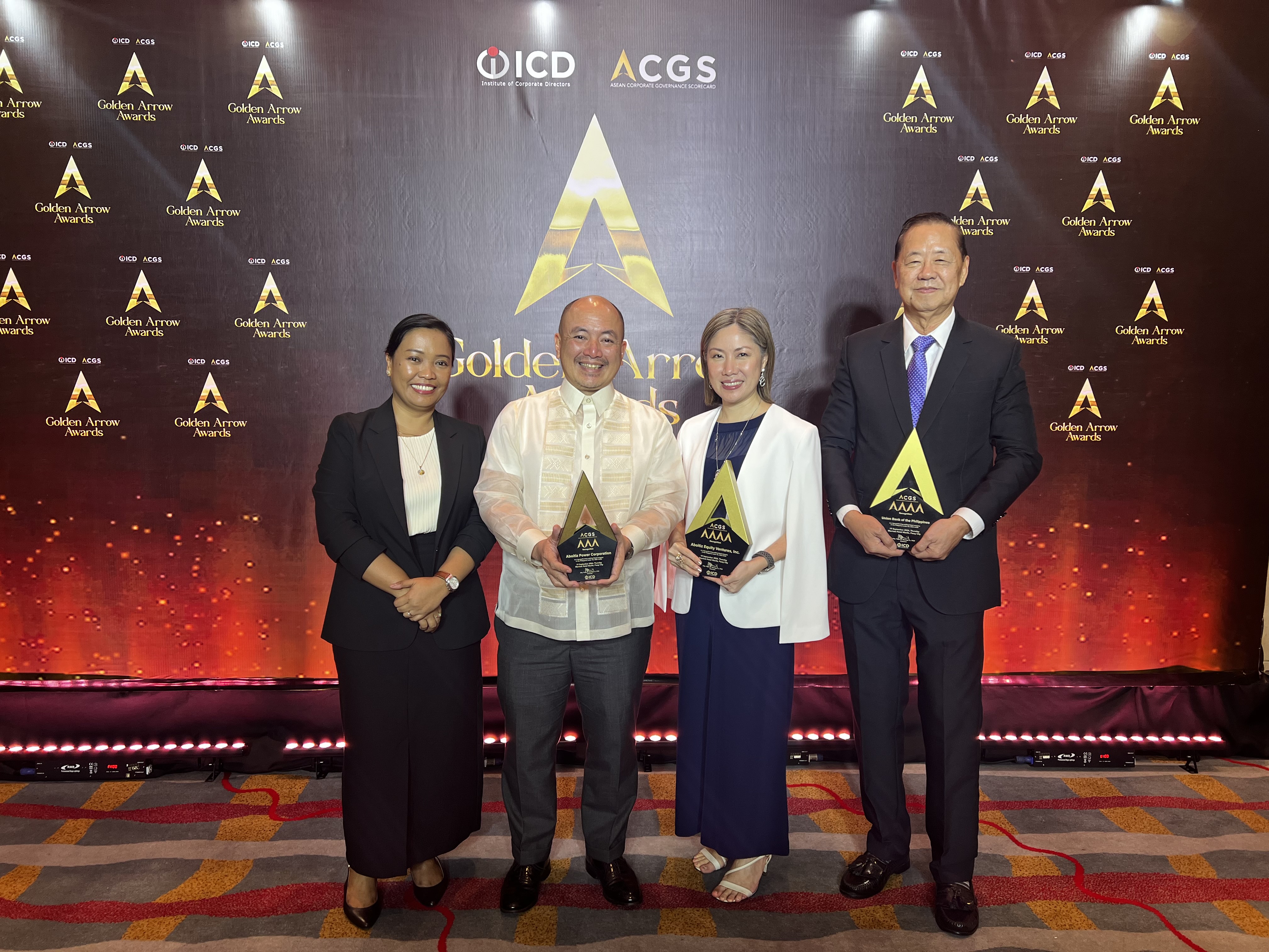 AboitizPower receives award for corporate governance standards