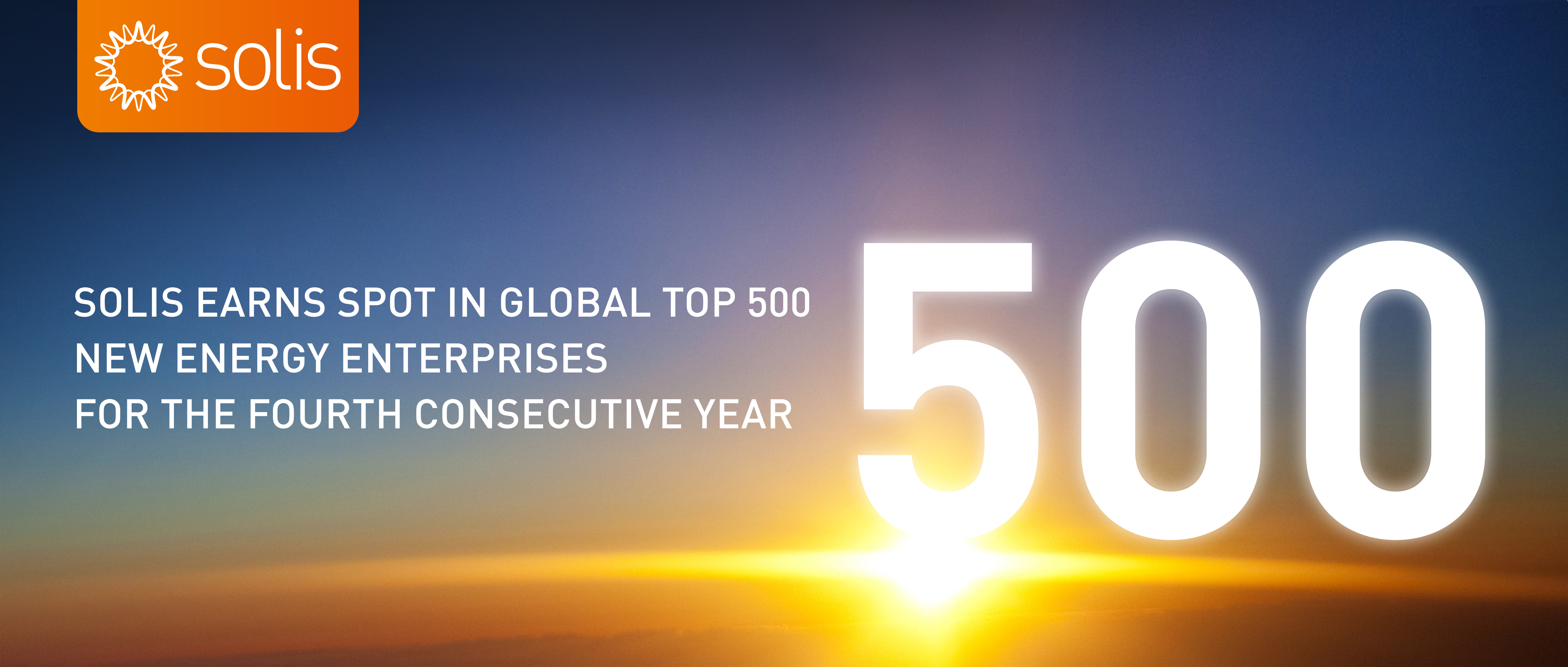 Solis among Top 500 New Energy Enterprises