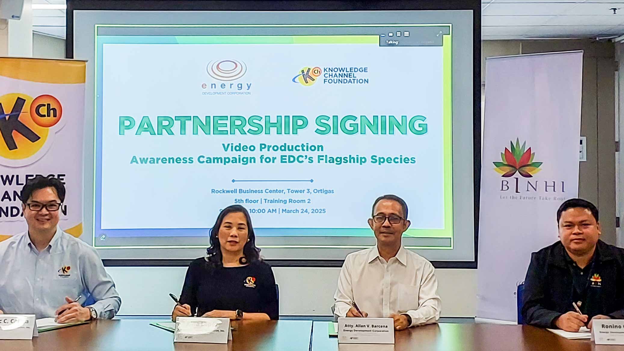 EDC and KCFI Team Up to Promote Biodiversity Conservation in the Philippines