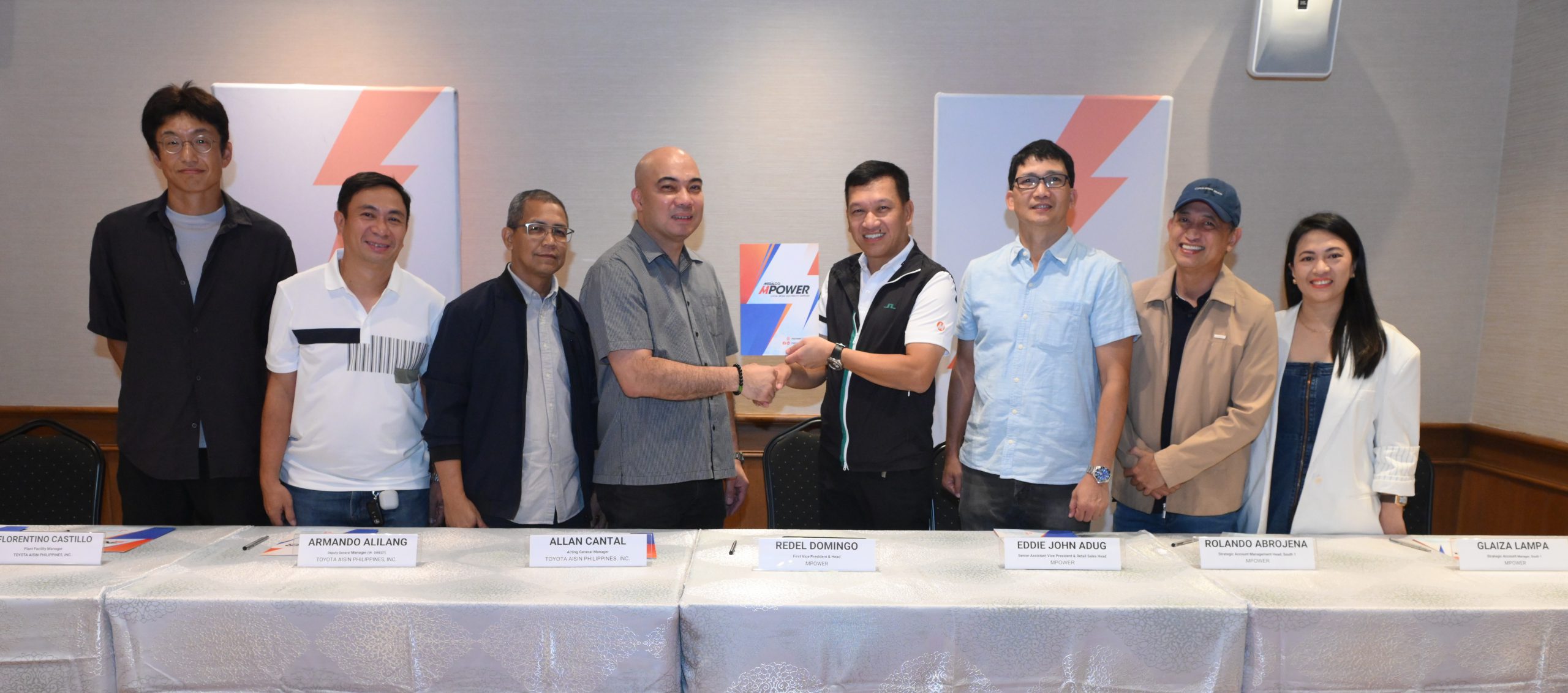 Toyota Aisin Philippines Strengthens Sustainability with MPower Renewal
